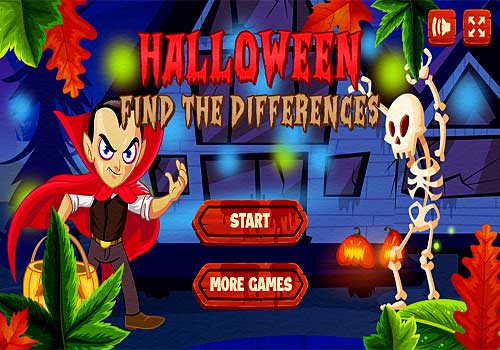 Найди отличия: Хэллоуин