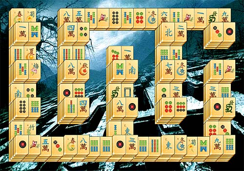 Маджонг мистический Лабиринт