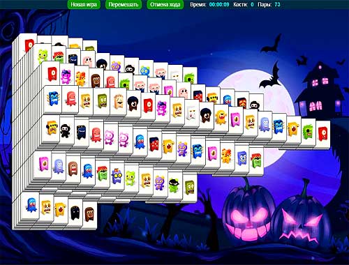 Маджонг Вымпел – Хэллоуин