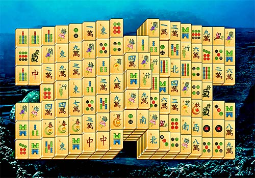 Маджонг Подводная Крепость