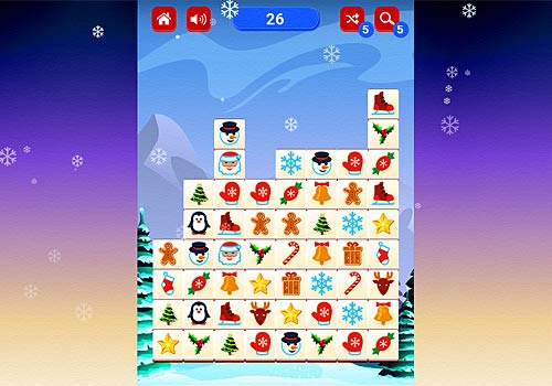 Новогодний Маджонг Коннект