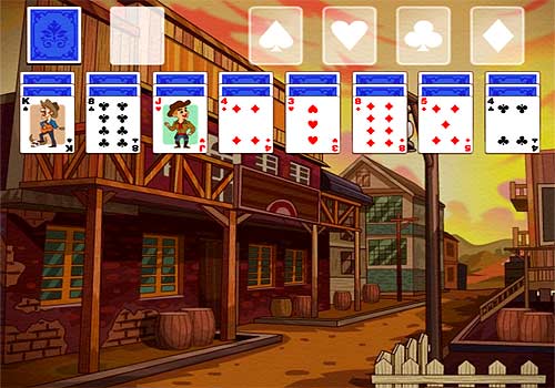 Пасьянс Клондайк: Дикий Запад