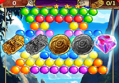 Шарики Стрелялки – По следам Майя