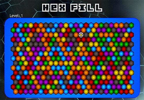 Шарики Гексагоны – Захвати Поле