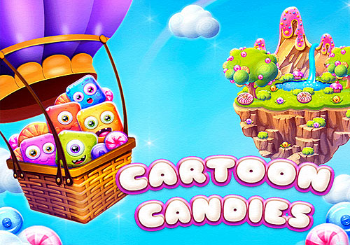 Мультяшная Конфета: Три в Ряд