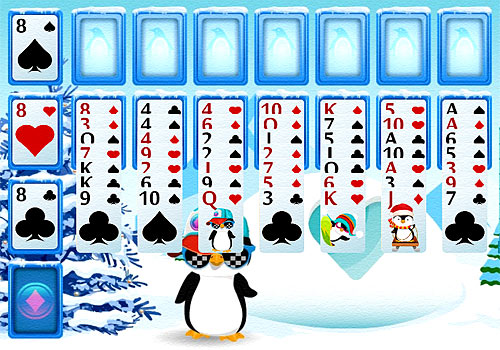 Свободная Ячейка с Пингвинами