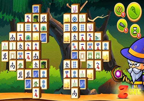 Маджонг Коннект с Волшебником