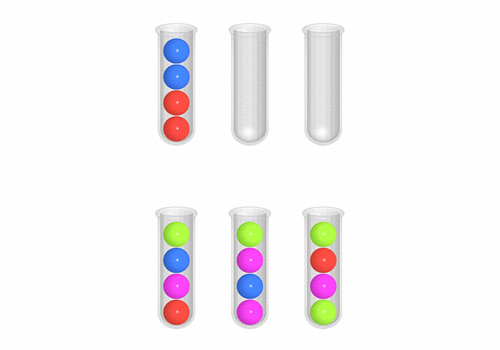 Сортировка Шариков