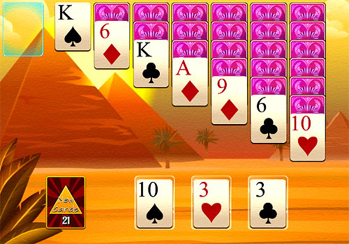 Пасьянс Косынка Пирамида