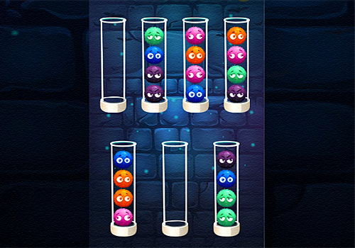 Шарики Пушистики – Сортировка