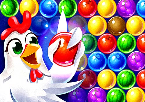 Бабл Шутер – Фрукты с фермы