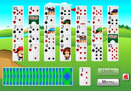 Пасьянс ГОЛЬФ Про